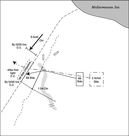 Map 13 The plan for Operation Manhood taken from 30 Corps Operation Order no - photo 13