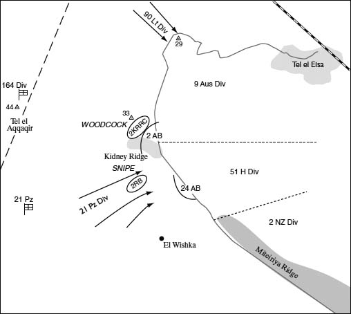 Map 20 The fierce actions fought around Snipe and Point 29 on 27 October 1942 - photo 20