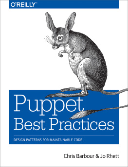 Barbour Chris - Puppet best practices: design patterns for maintainable code