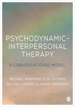 Barkham Michael - Psychodynamic-interpersonal therapy: a conversational model