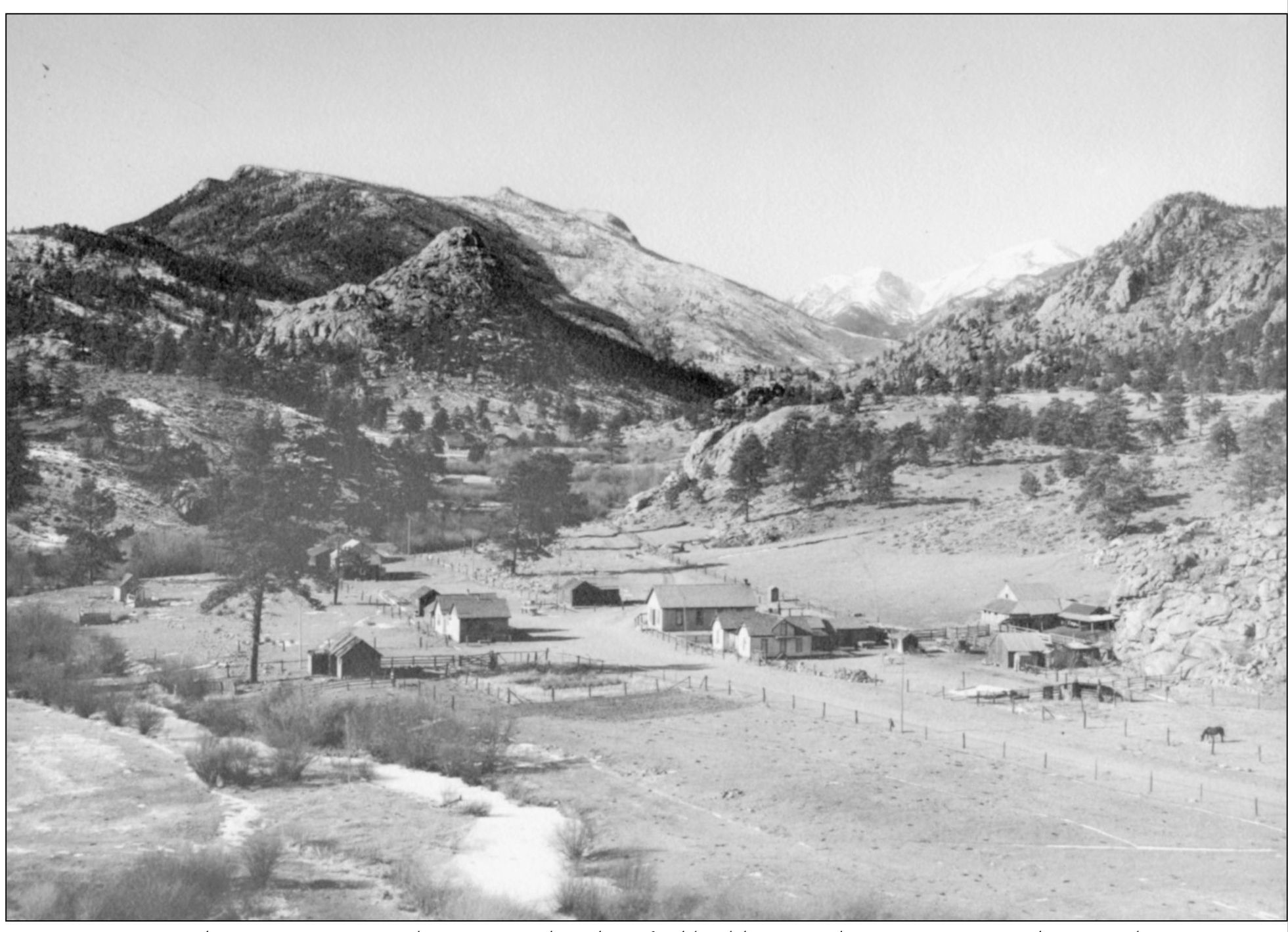 Here is downtown Estes Park in 1903 The identified buildings in this H C - photo 6