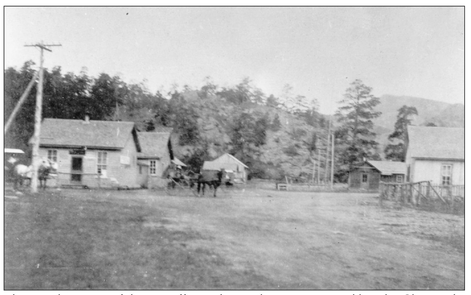 This is a closer view of the post office and general store constructed by John - photo 7