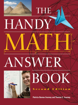 Barnes-Svarney Patricia - The Handy Math Answer Book