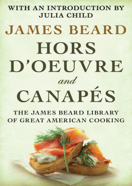 Beard James - Hors dOeuvre and Canapés