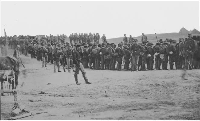 Confederate prisoners on the way to the rear Captured at Five Forks Virginia - photo 4