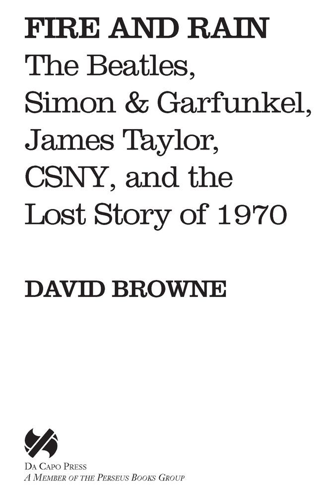 Table of Contents ALSO BY DAVID BROWNE Goodbye 20th Century A Biography of - photo 2