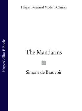 Beauvoir The Mandarins