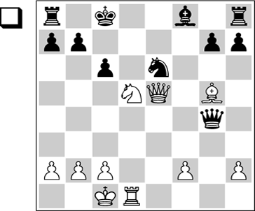 The queen was sacrificed 1Qc7 and the game ended Black is mated 1Nxc7 - photo 3