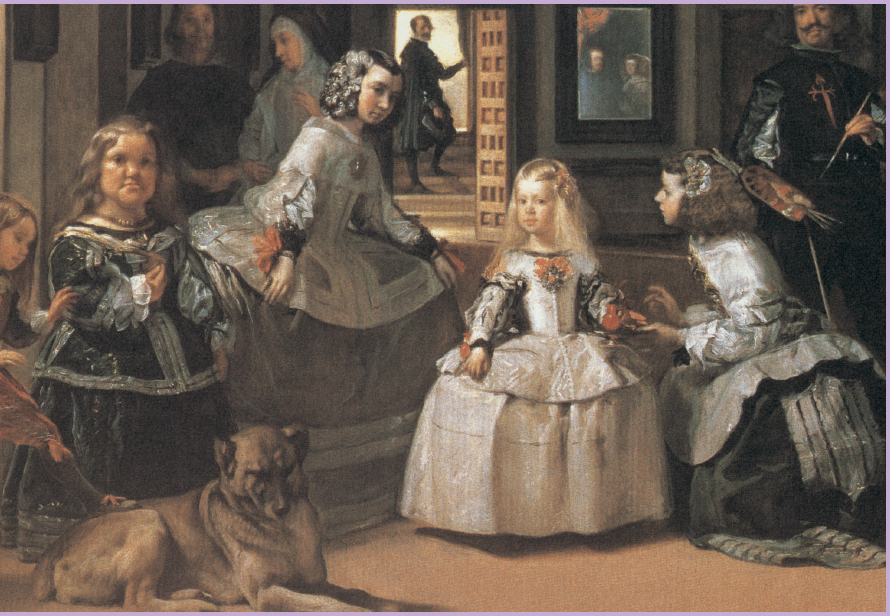 A section from Las Meninas The Maids of Honor a famous painting by Diego - photo 13