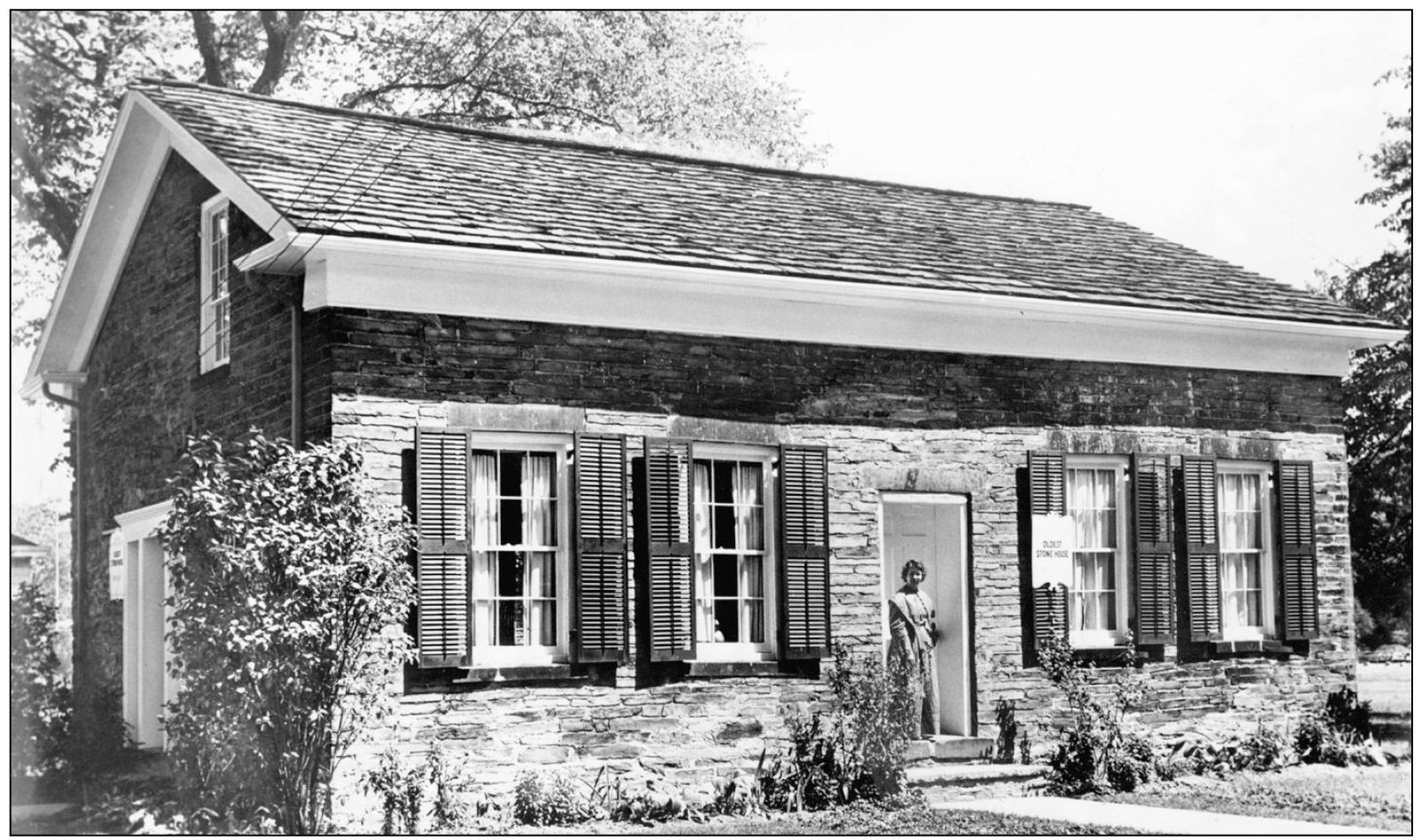 THE HONAM-HOTCHKISS HOUSE In 1838 John Honam a Scottish weaver built a stone - photo 6