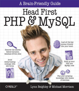 Beighley Lynn - Head First Php And Mysql