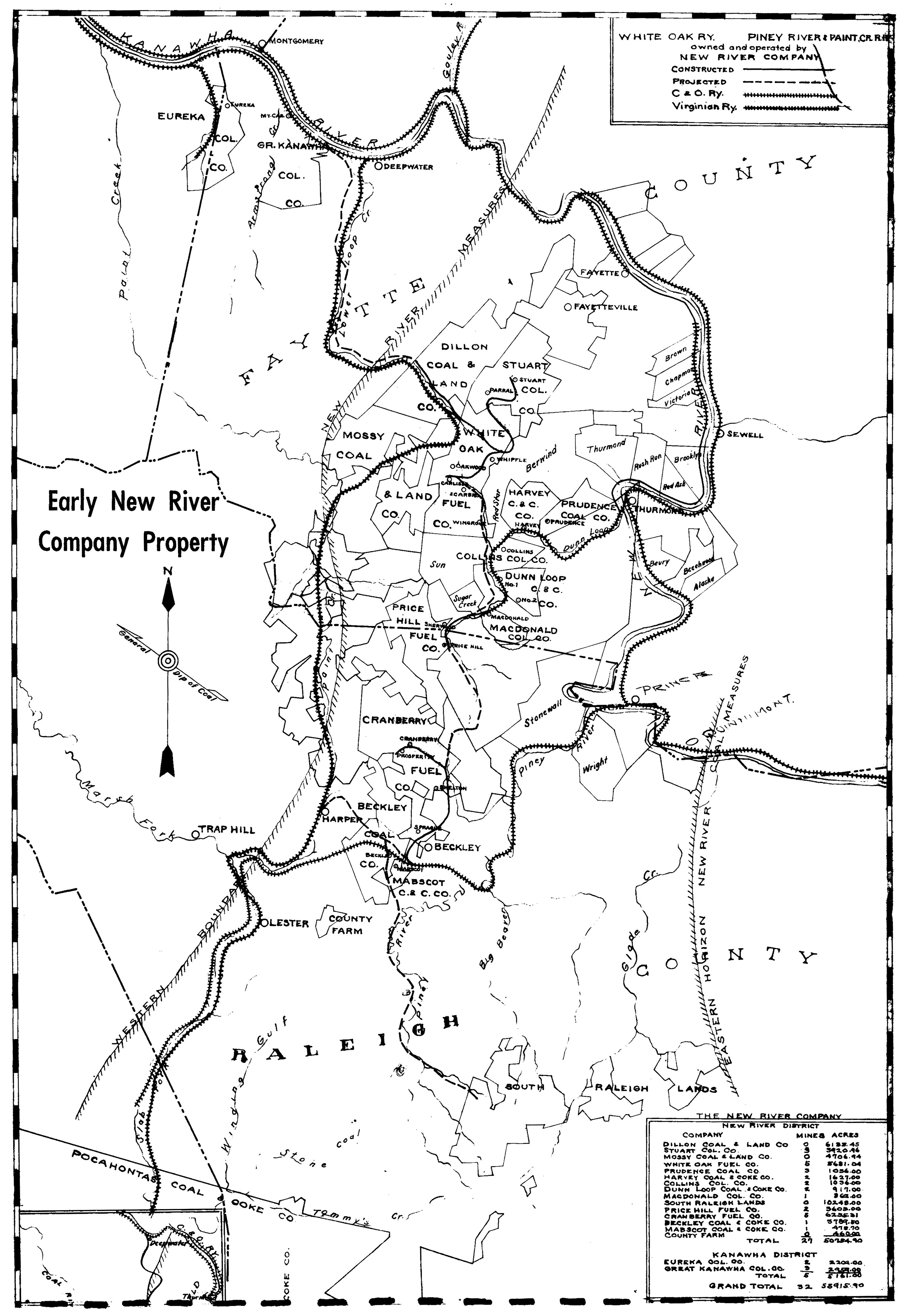 Early twentieth-century claims of the first coal barons to arrive in the area - photo 3