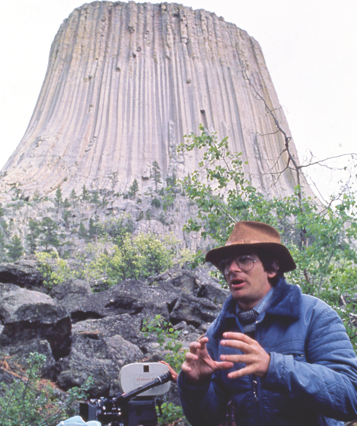 The director sets up a shot at the base of Devils Tower in Wyoming Close - photo 3