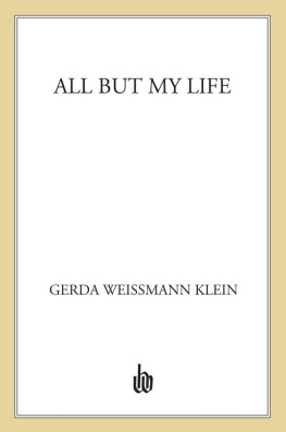 Klein - All but my life: a Memoir