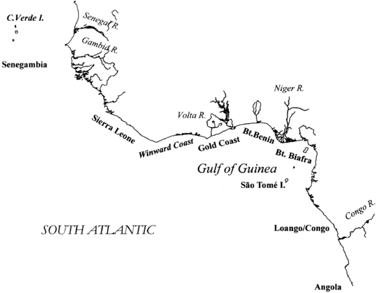 Map 1 Major slave-trading zones of western Africa Map 2 Major - photo 3