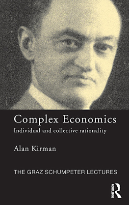 Kirman Complex Economics