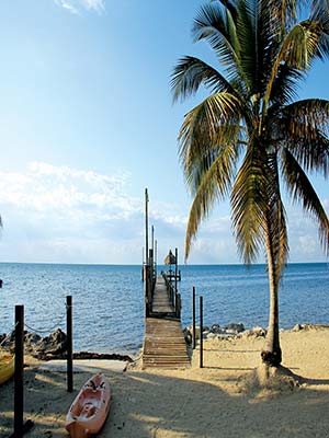 a dock at the Seashell Beach Resort in Marathon Morada Bay Beach Caf on - photo 10