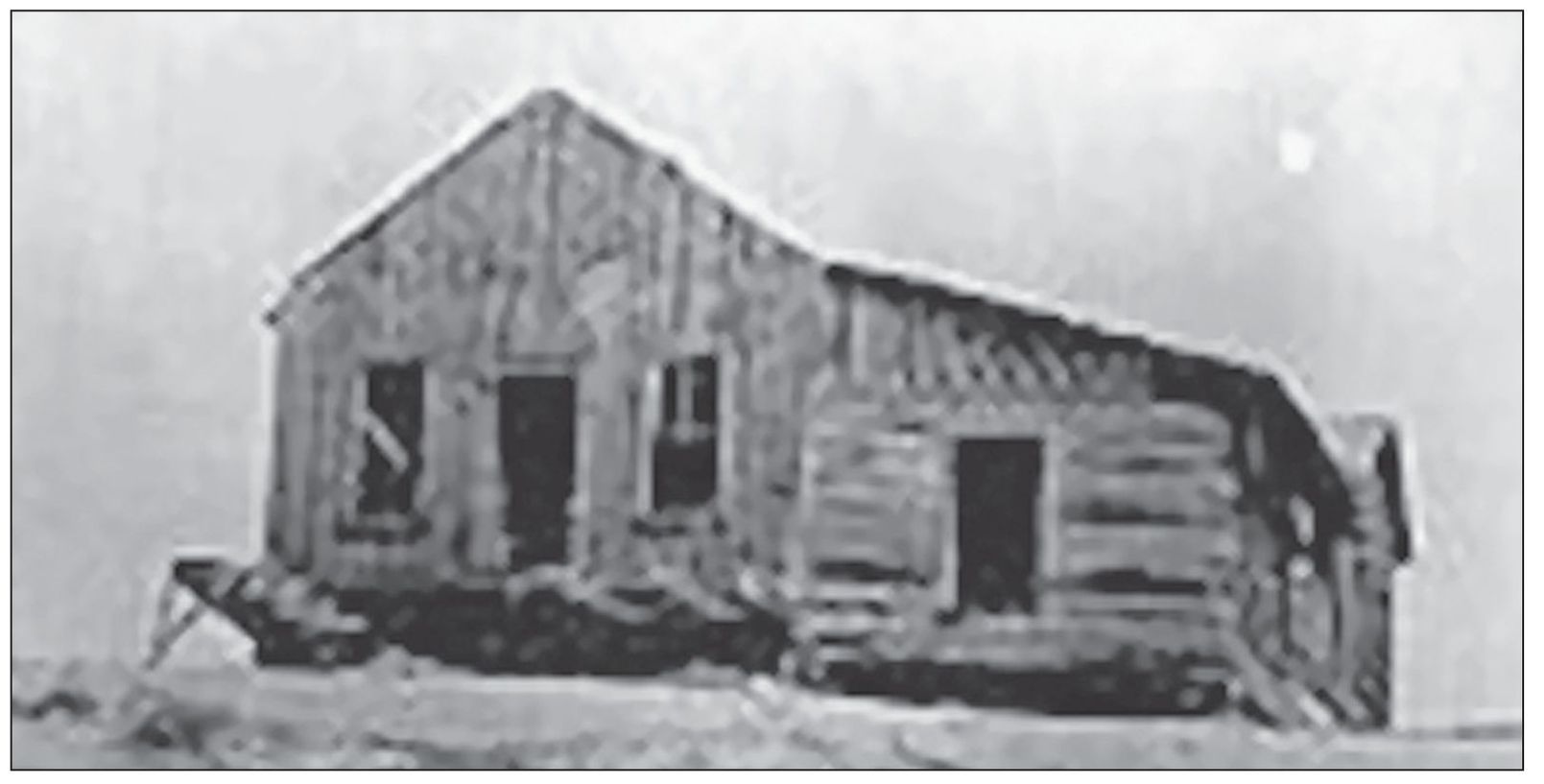 HUDSONS BAY STORE This relic of the past stood at the original site of White - photo 6