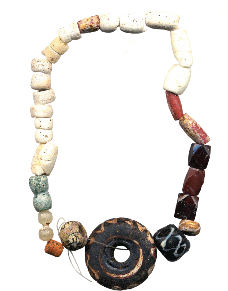 12 Sarmatian beads of the mid-fifth century from excavations of the brick - photo 13