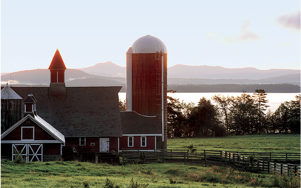 Sunrise Over Vermont EatingWells home is in the fertile Champlain Valley of - photo 5