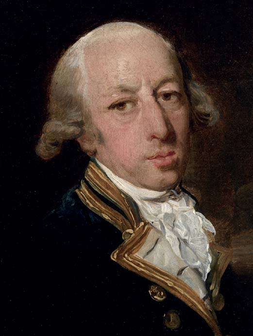 Arthur Phillip oil portrait 1786 by Francis Wheatley Drawing of a flat - photo 14