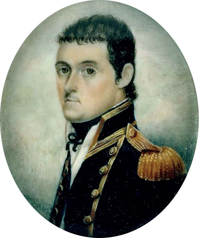 Matthew Flinders c1800 watercolour miniature portrait Captain William - photo 9