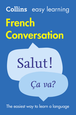 Larroche Collins easy learning French conversation