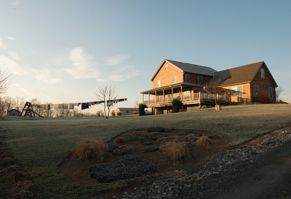 My husband John designed and built our house While the house was built for us - photo 12