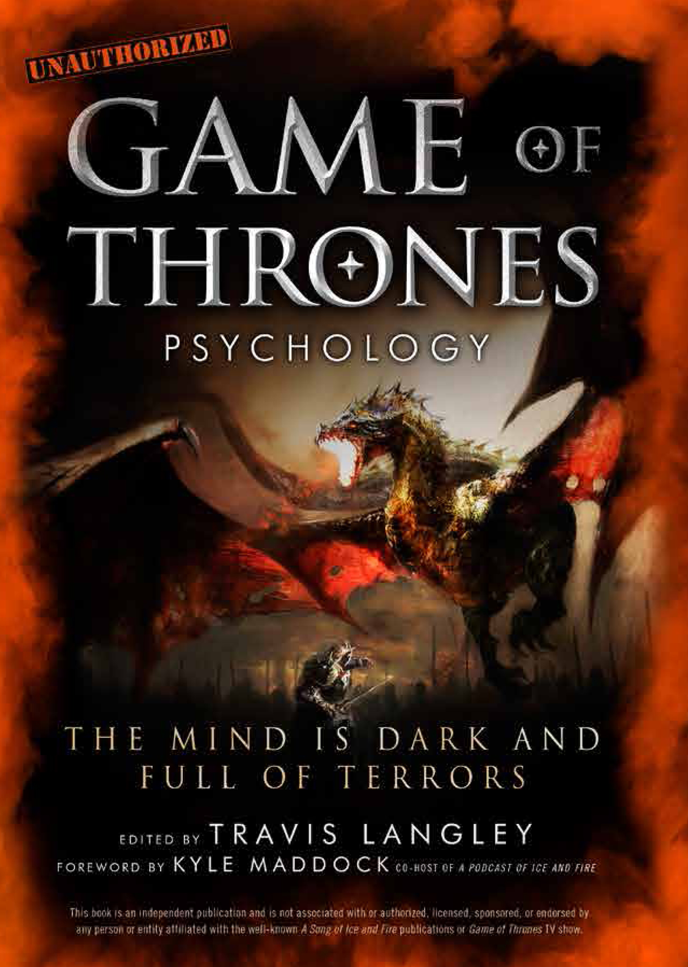 GAME OF THRONES PSYCHOLOGY THE MIND IS DARK AND FULL OF TERRORS edited by - photo 1