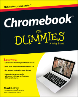 Lafay Chromebook for dummies, [2015]