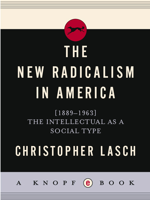 The new radicalism in America 1889-1963 the intellectual as a social type - image 1