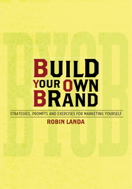 Landa - Build Your Own Brand: Strategies, Prompts and Exercises for Marketing Yourself