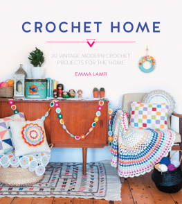 Lamb - The crochet home: 20 vintage modern crochet projects for home