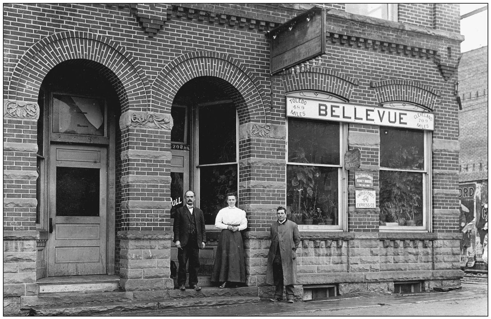 This is an outstanding image of the Bellevue station agent and his wife This - photo 4