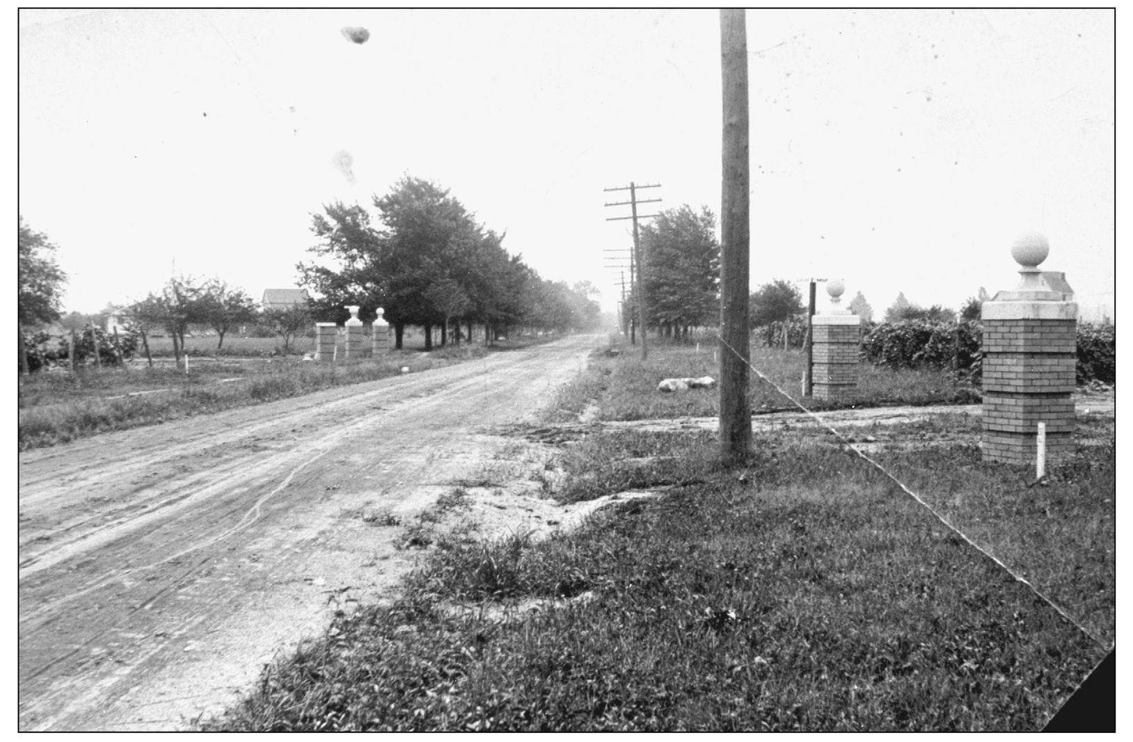 The land adjacent to the LSE tracks consisted of grapes and dirt roads in 1902 - photo 8