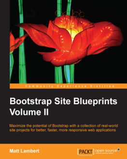 Lambert - Bootstrap site blueprints. Volume II