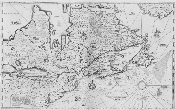 Map of New France by Samuel de Champlain published in Paris in 1632 When the - photo 1