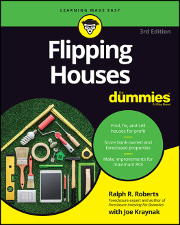 Kraynak Joseph - Flipping Houses For Dummies