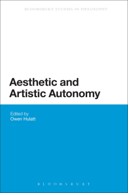 Hulatt - Aesthetic and Artistic Autonomy