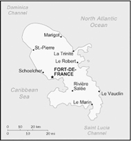 Map of Martinique Acknowledgments In 1960 Frantz Fanon addressed a pan-African - photo 4