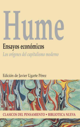 Hume David Ensayos economicos: Nueva