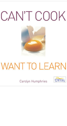 Humphries - Cant Cook Want to Learn
