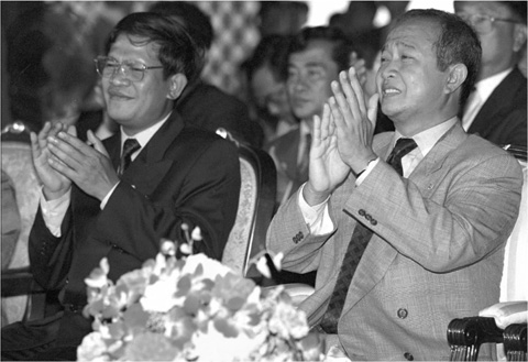 14 With friends like these First Prime Minister Norodom Ranariddh and Second - photo 16