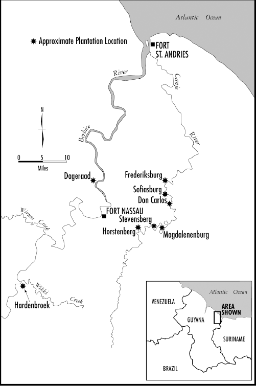 The Canje River Map designed and produced by the UMBC Cartographic Services - photo 7