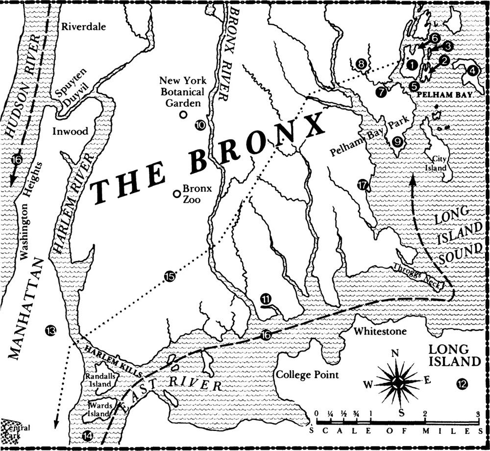 This map shows The Bronx as it was when the Indians left Very few - photo 2