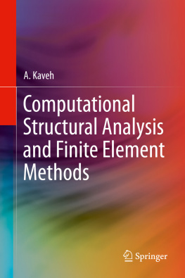 Kaveh Computational Structural Analysis and Finite Element Methods