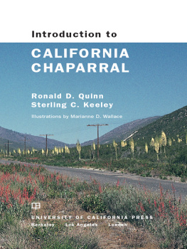 Keeley Sterling C. - Introduction to California Chaparral