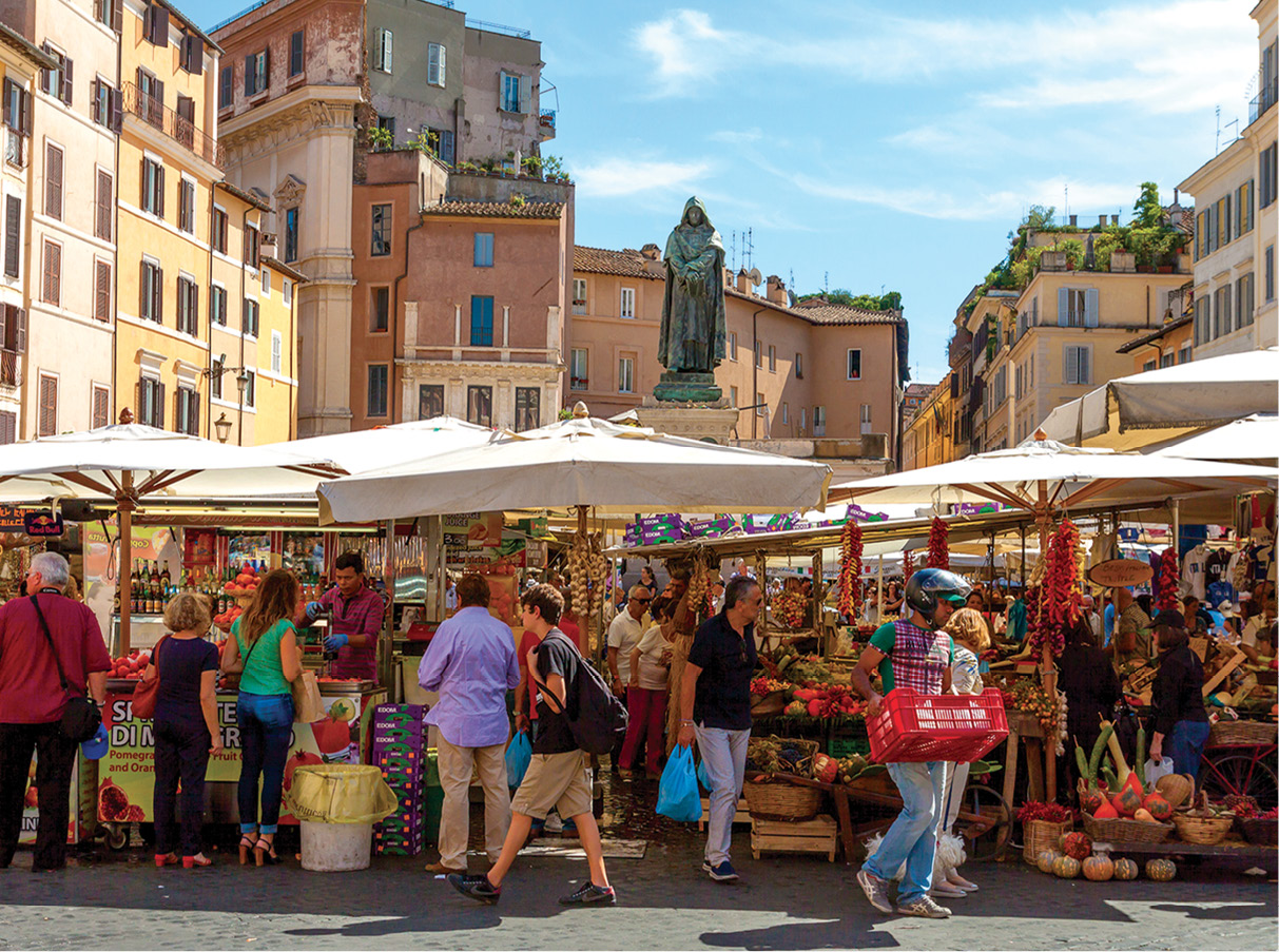 Once the site of public executions Campo de Fiori hosts a colorful produce - photo 15