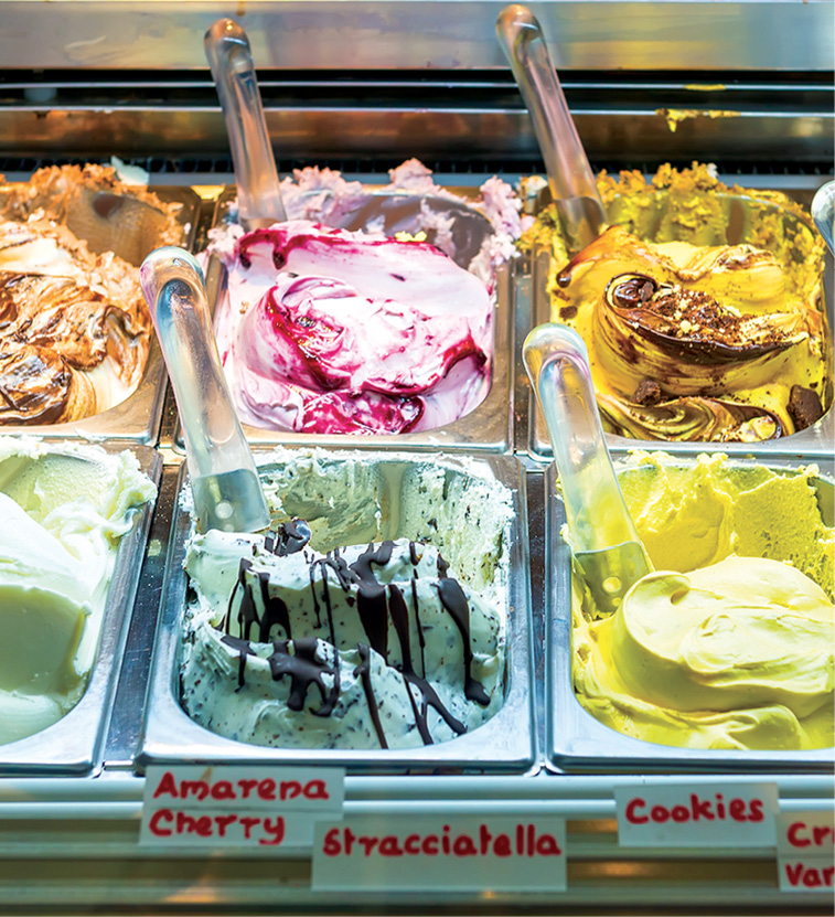 Artisanal gelato in a range of flavors At least one cone cono or small - photo 13