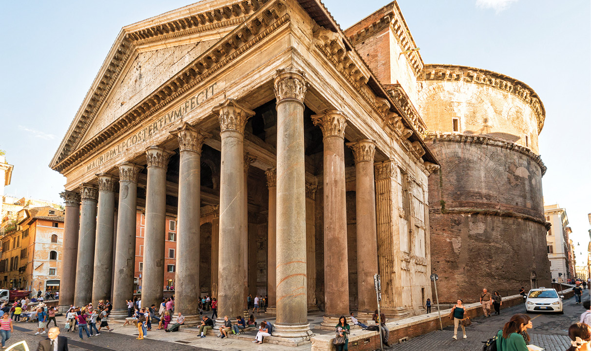 The Pantheon once a pagan temple and since the 7th century a Catholic - photo 7